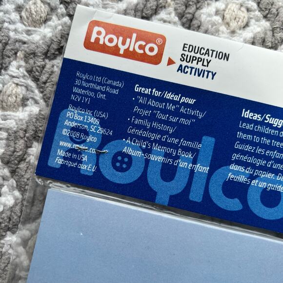 NEW Roylco My Family Tree "All About Me" Kit Educational Activity 12 Projects - Picture 7 of 9